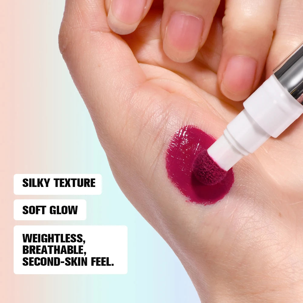Liquid Blush Stick with Sponge Tip for Natural Cheeks - 5