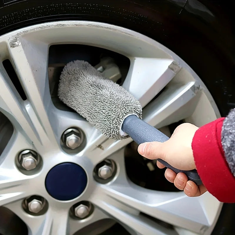 Microfiber Car Wheel and Rim Cleaning Brush