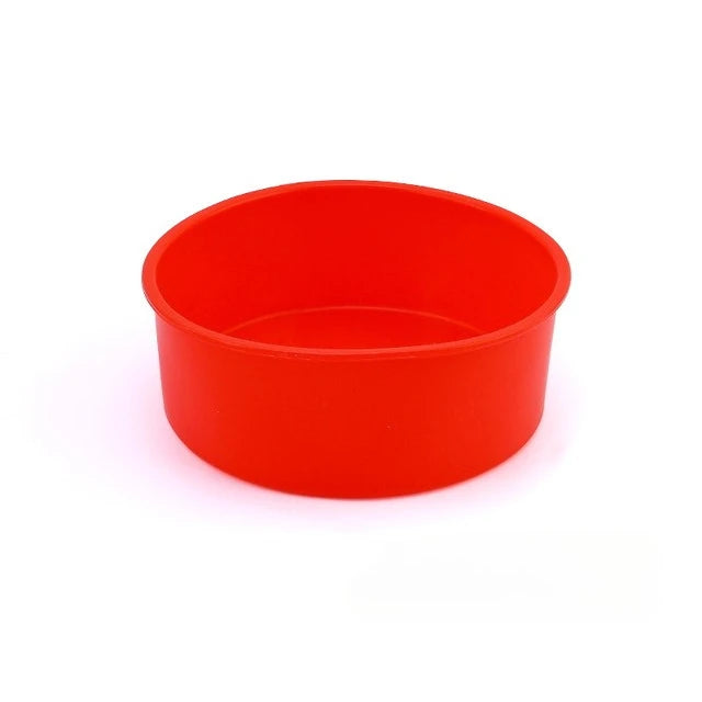 Flexible Silicone Cake Baking Mold for Round and Rectangular Cakes - 11