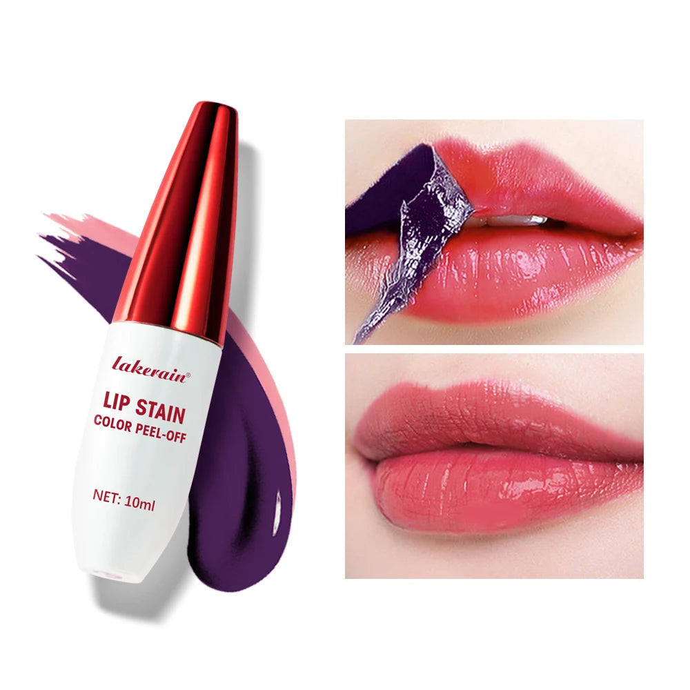 Waterproof Peel-Off Matte Lip Stain Tint - 5