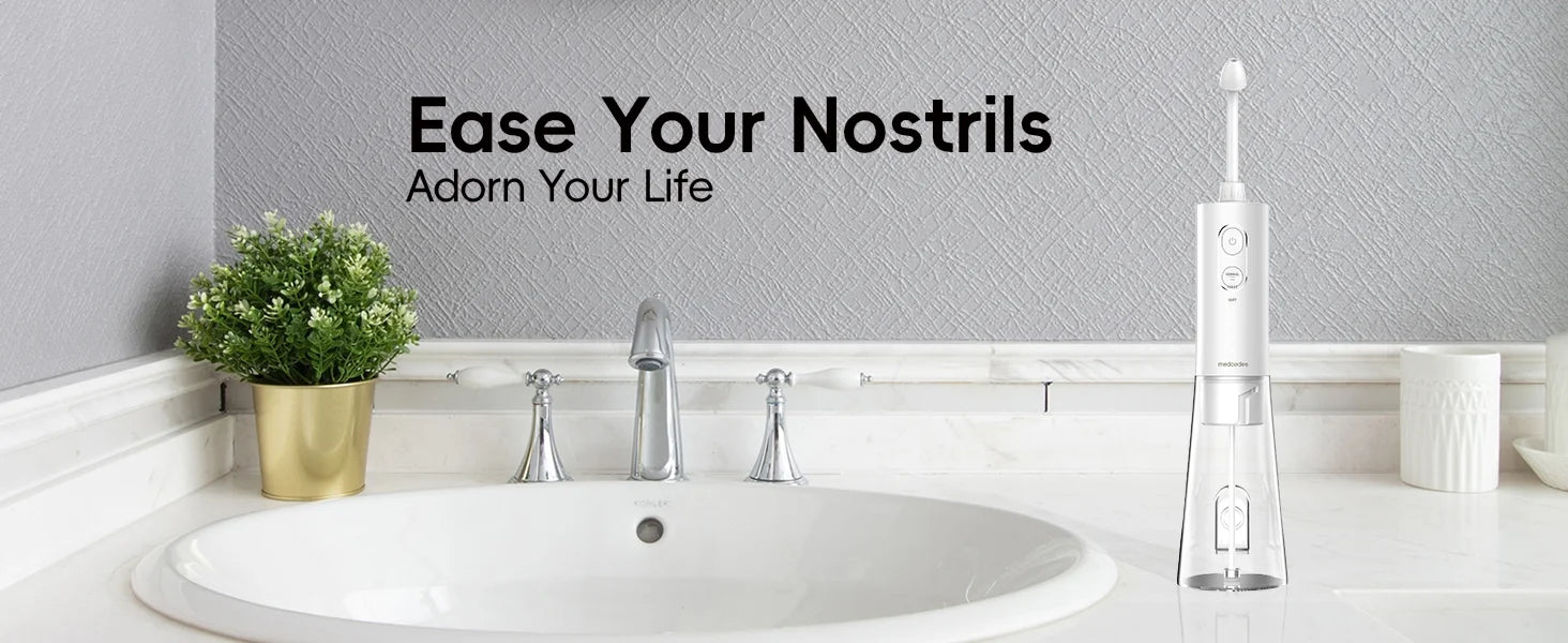 Electric Nasal Irrigator and Sinus Rinse System - 21