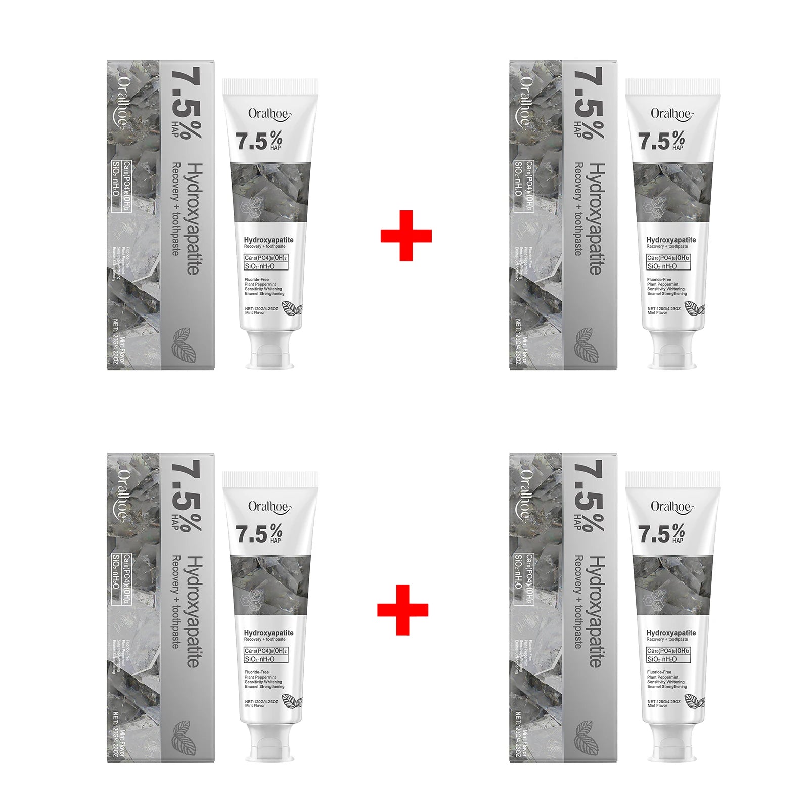 7.5% Hydroxyapatite Enamel Repair & Whitening Toothpaste - 21