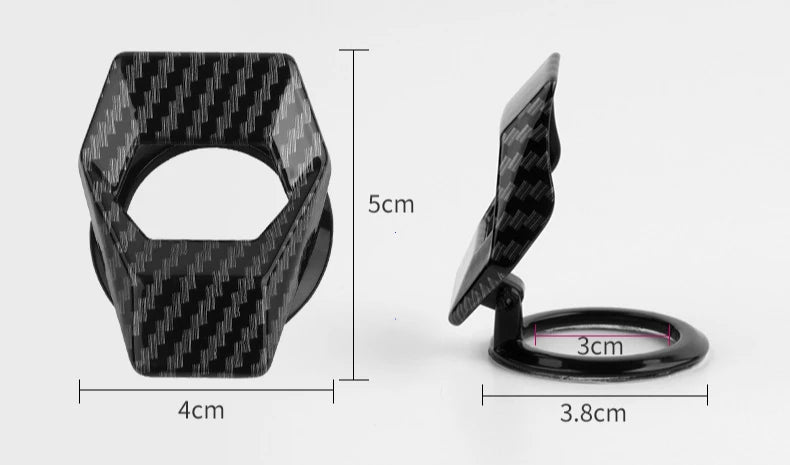 Car Engine Push Button Start Stop Protective Cover - 11