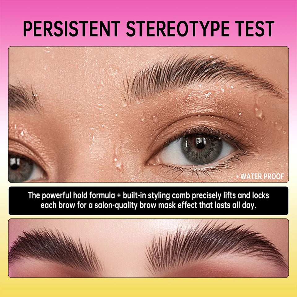 Long-Lasting Brow Lamination Styling Gel - 14