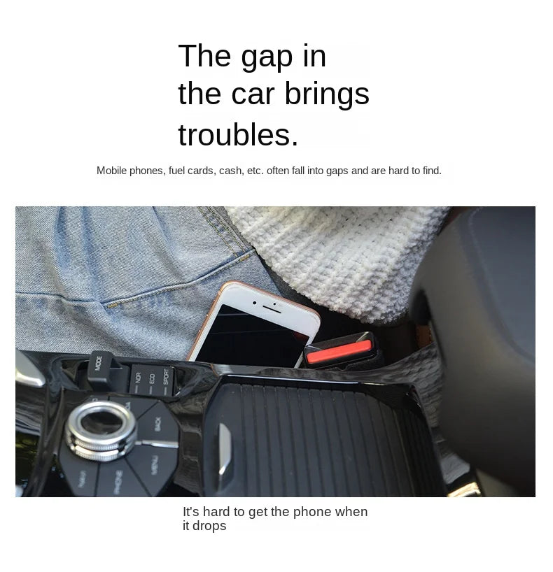 Car Seat Gap Organizer and Storage Box - 10