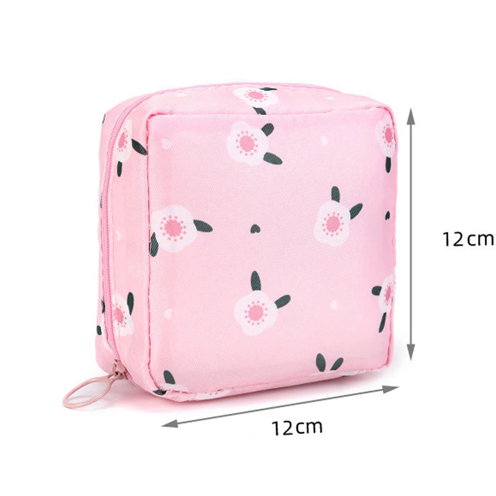 Portable Multi-Functional Sanitary Napkin and Travel Storage Pouch - 6