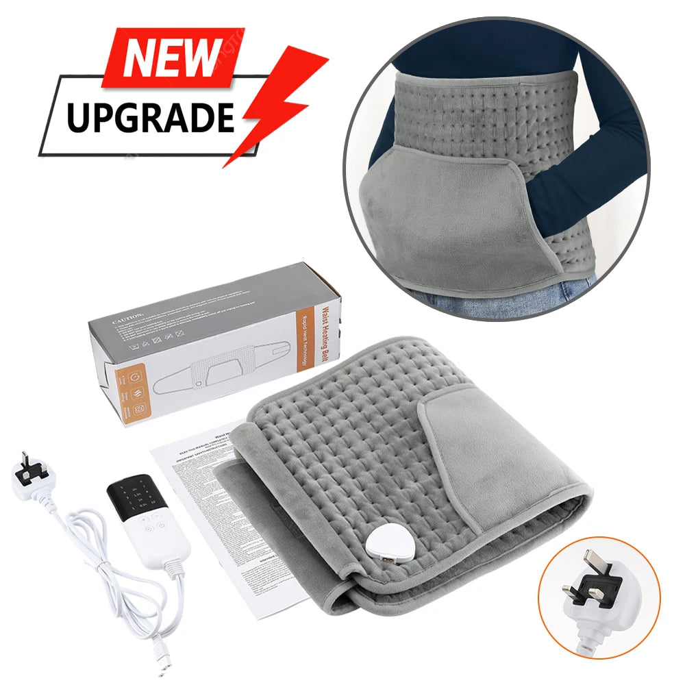 Electric Heated Waist and Back Heating Pad with Adjustable Settings - 34