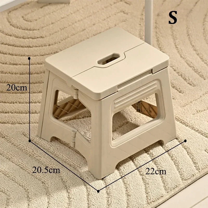 Portable Lightweight Folding Stool for Camping and Home Use - 14
