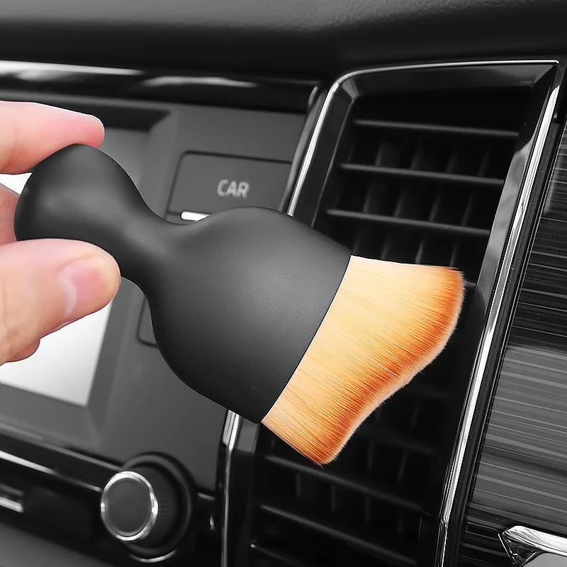 Soft Bristle Car Interior Dusting & Cleaning Brush