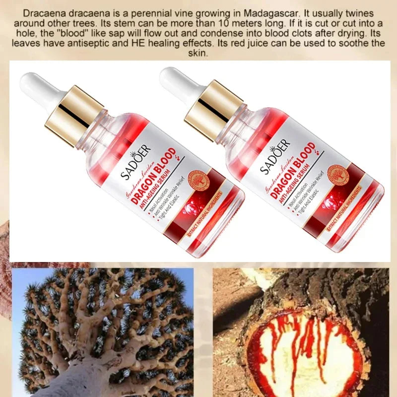 Dragon Blood Anti-Aging Facial Serum for Firming and Wrinkle Reduction - 9