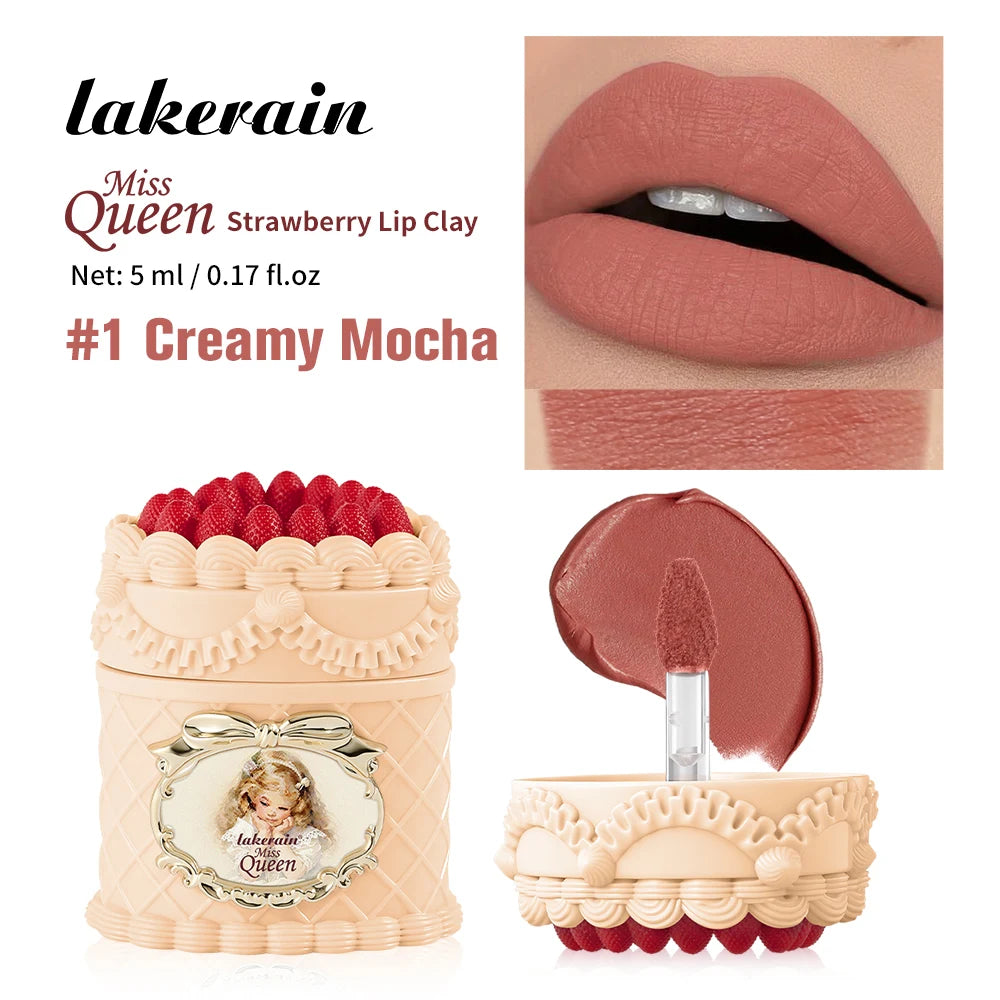 Velvet Matte Strawberry Lip Cream - 21