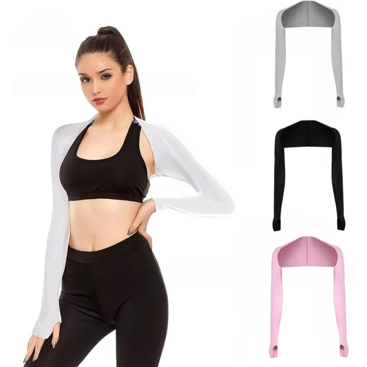 UV Protection Cooling Arm Sleeve Shawl for Outdoor Sports