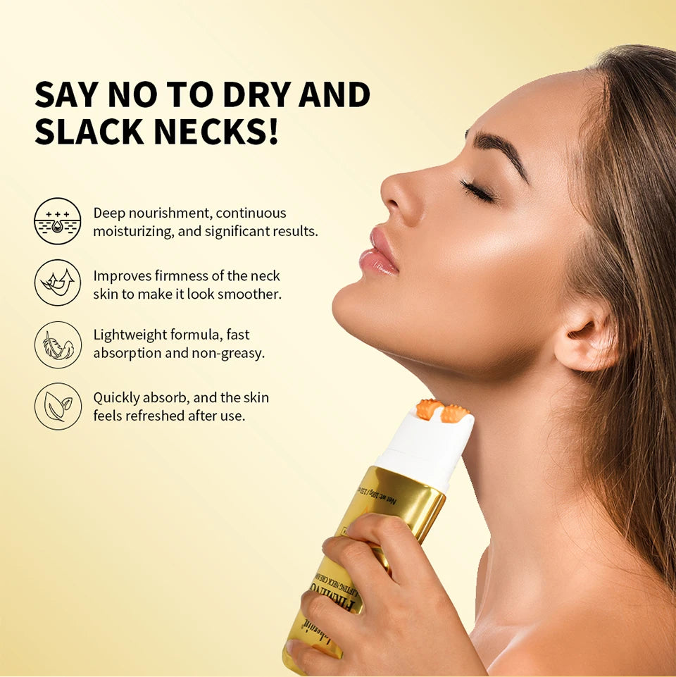 Firming and Lifting Neck Cream with Roller Applicator - 8