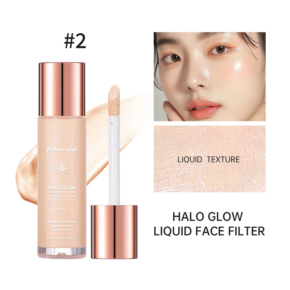 Halo Glow Liquid Face Filter Highlighter - 26