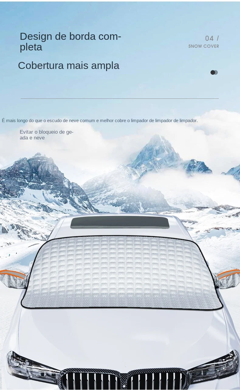 Magnetic Car Windshield Snow and Sun Protection Cover