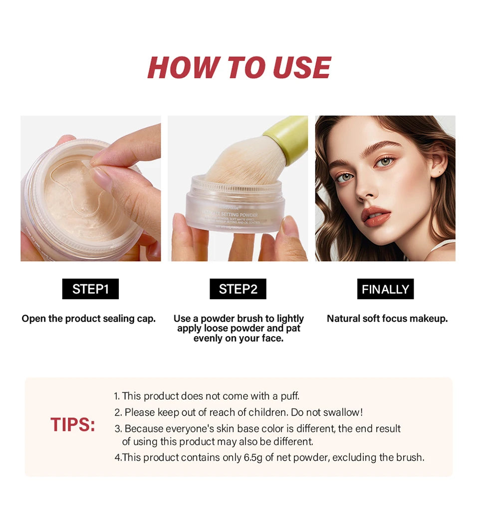 Oil-Control Blurring Loose Setting Powder - 13