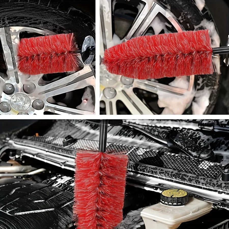 Soft Bristle Car Wheel and Rim Cleaning Brush