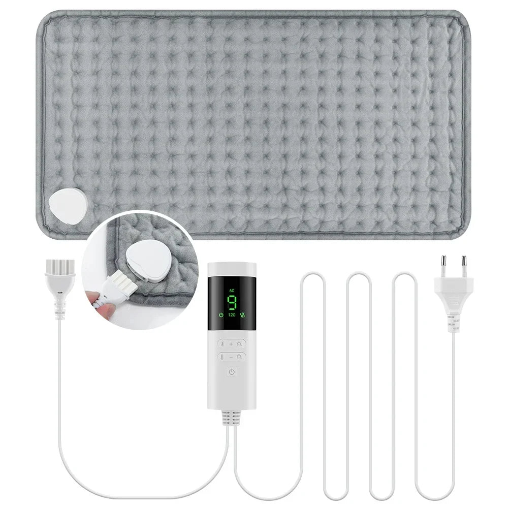 Electric Heating Pad for Back Neck and Muscle Pain Relief - 6