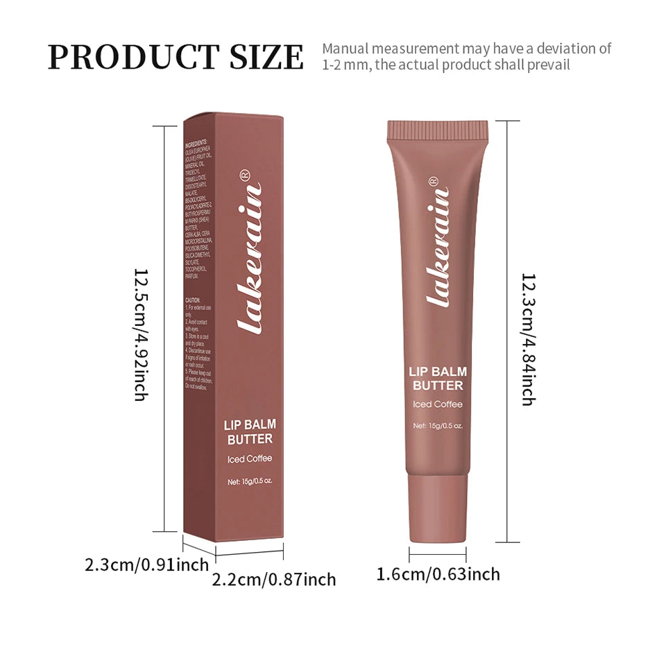 Hydrating Moisturizing Butter Lip Balm for Soft Lips - 15