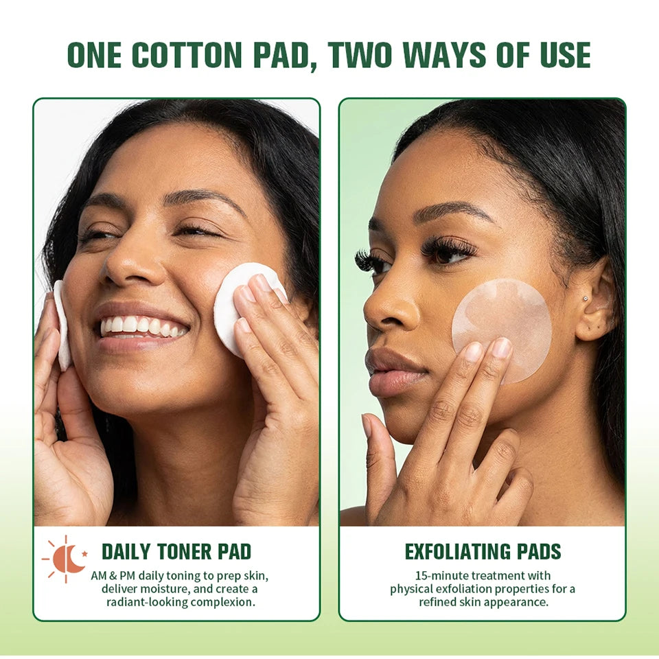 Brightening Nicotinamide Daily Facial Toner Pads