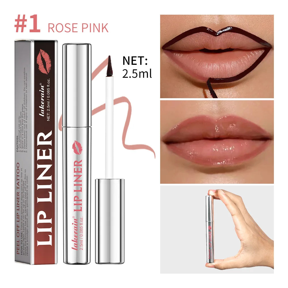 Waterproof Peel-Off Tattoo Lip Liner Stain - 23