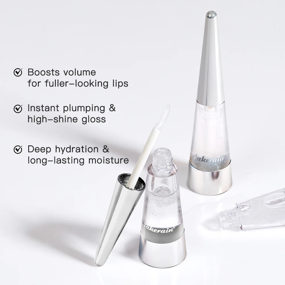 Instant Hydrating Lip Plumper Gloss for Fuller Looking Lips - 2