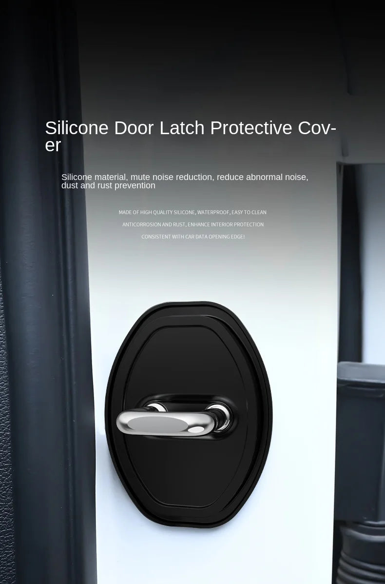 Car Door Lock Shock Absorbing Protective Buffer Gaskets - 6