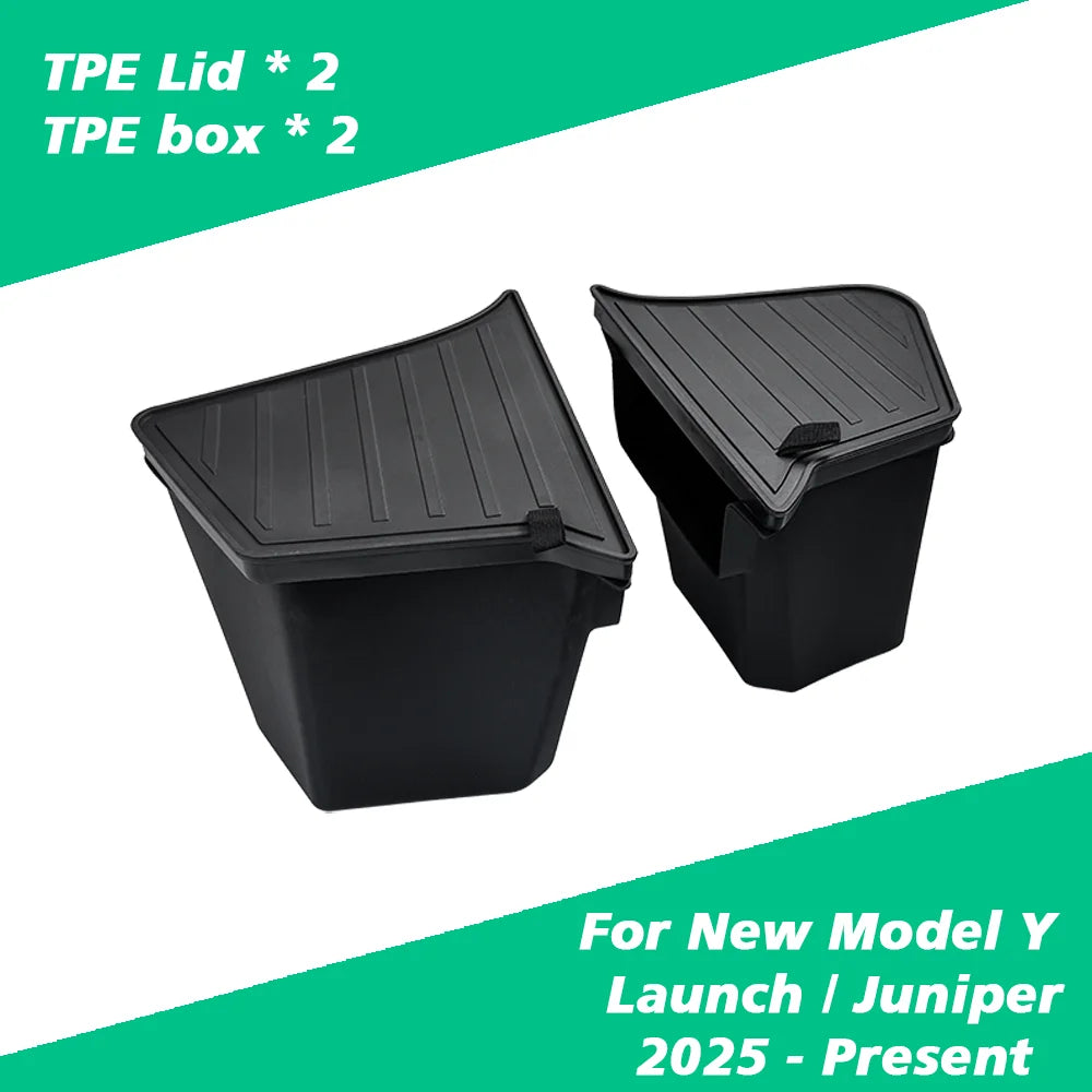 Rear Trunk Side Storage Organizer for 2025 Model Y - 16