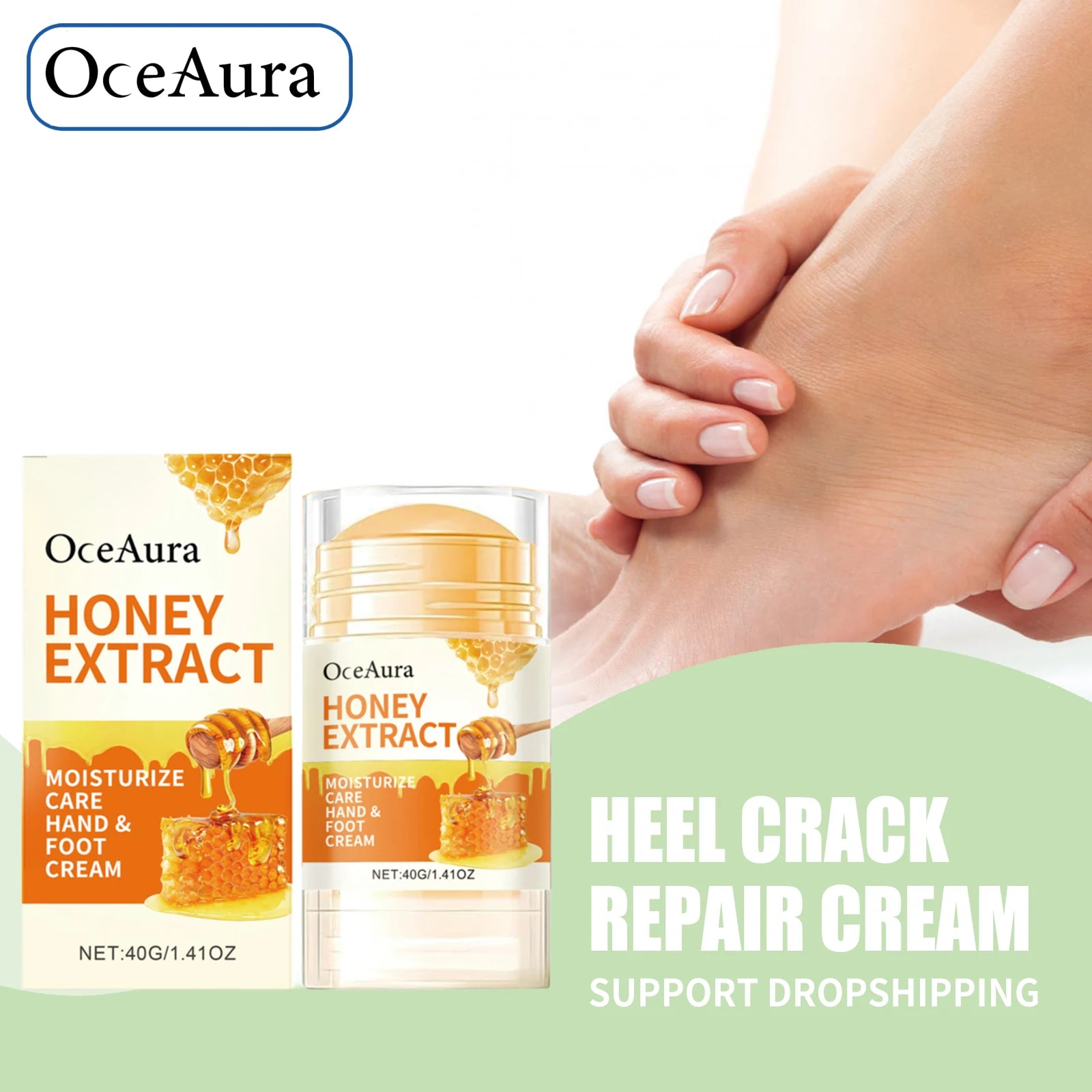 Moisturizing Honey Heel and Hand Repair Balm - 1