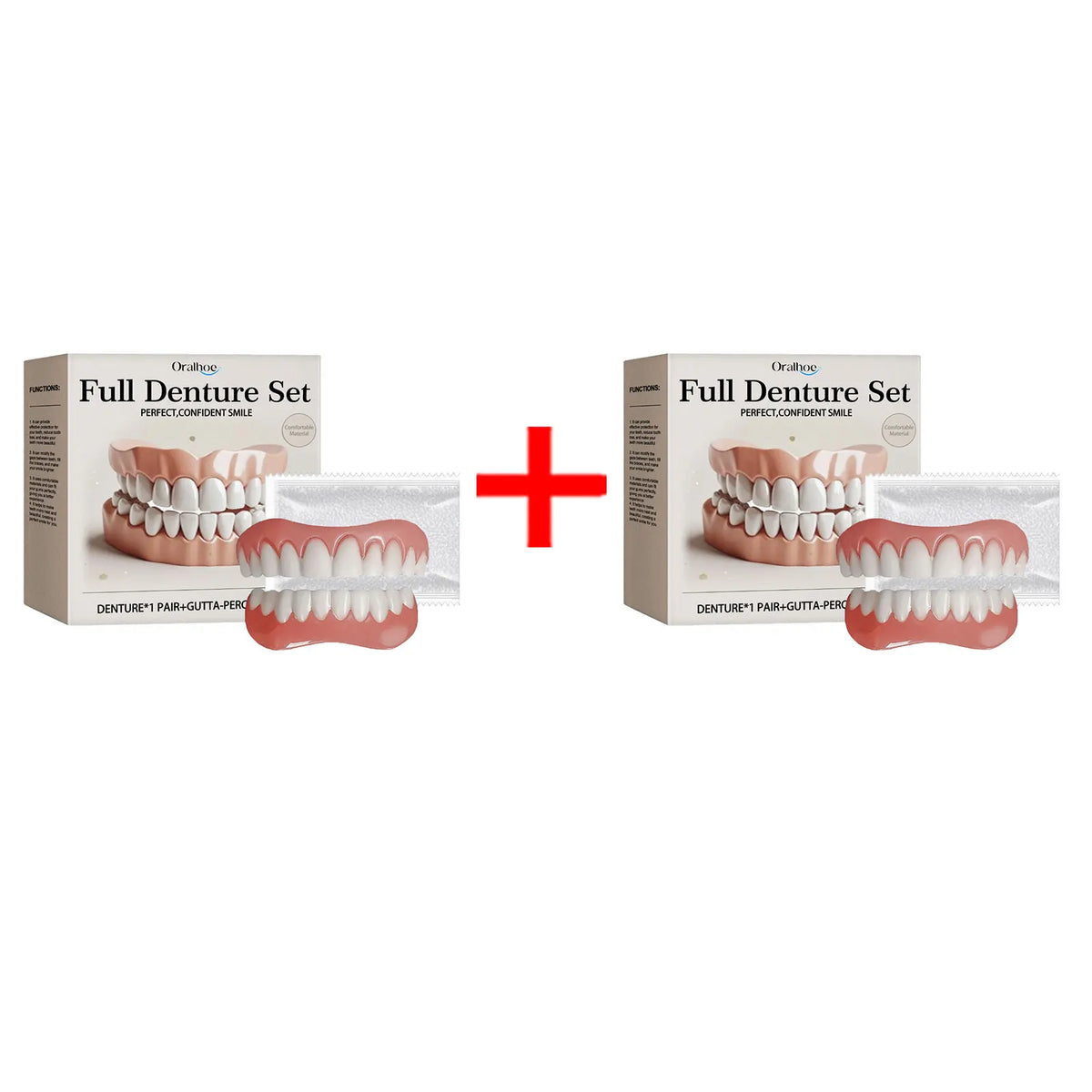 Comfortable Silicone Cosmetic Dentures for Instant Smile Restoration