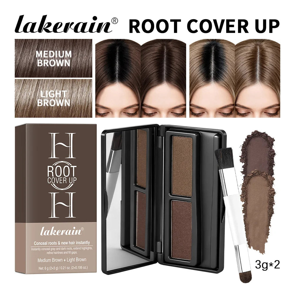 Waterproof Hairline Shadow and Root Cover Up Powder - 22