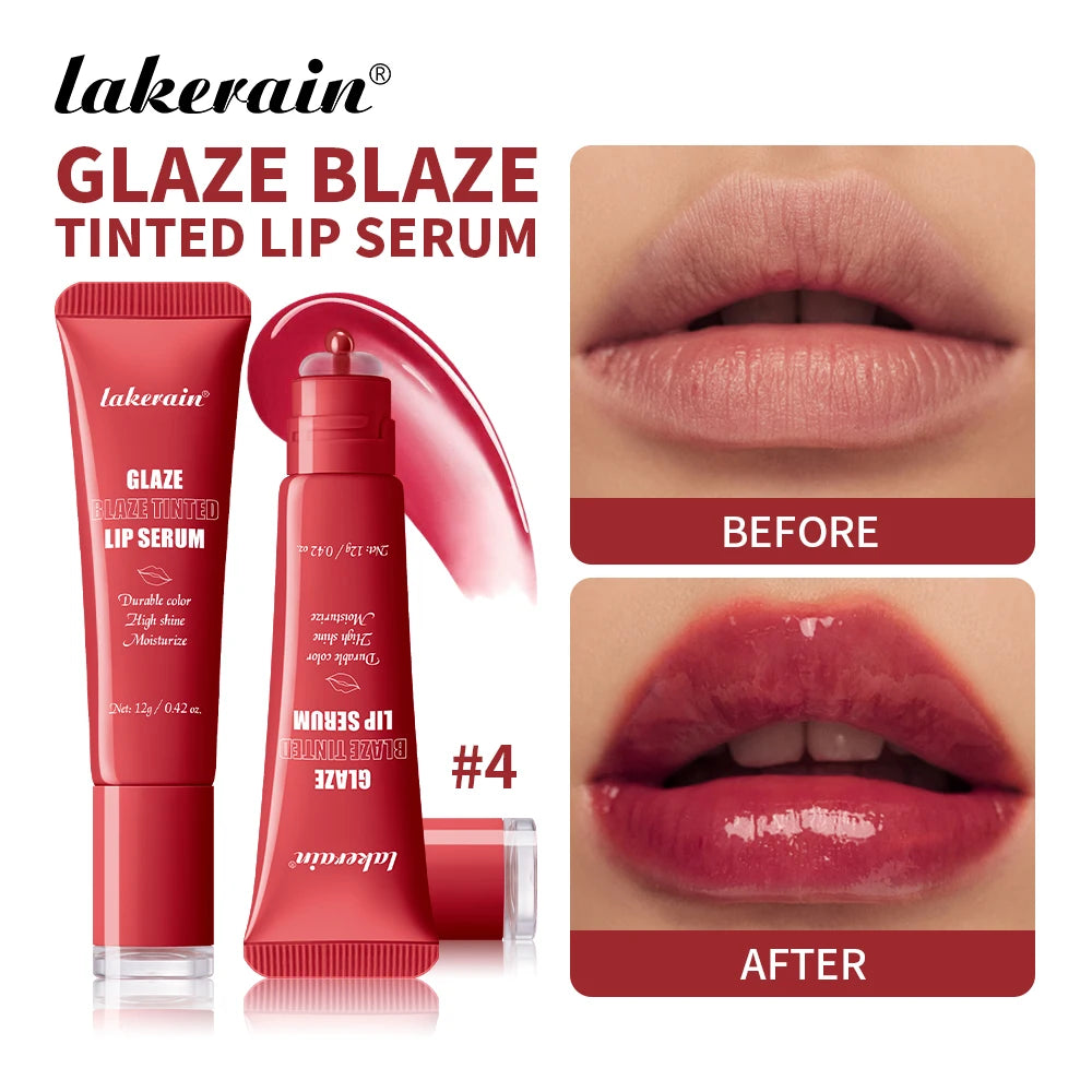 Hydrating Tinted Lip Serum for Glossy and Plump Lips