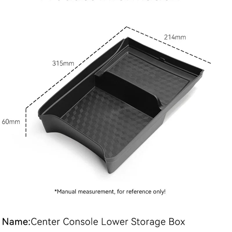 Center Console Lower Storage Tray for Ebro S400 and Chery Tiggo 4