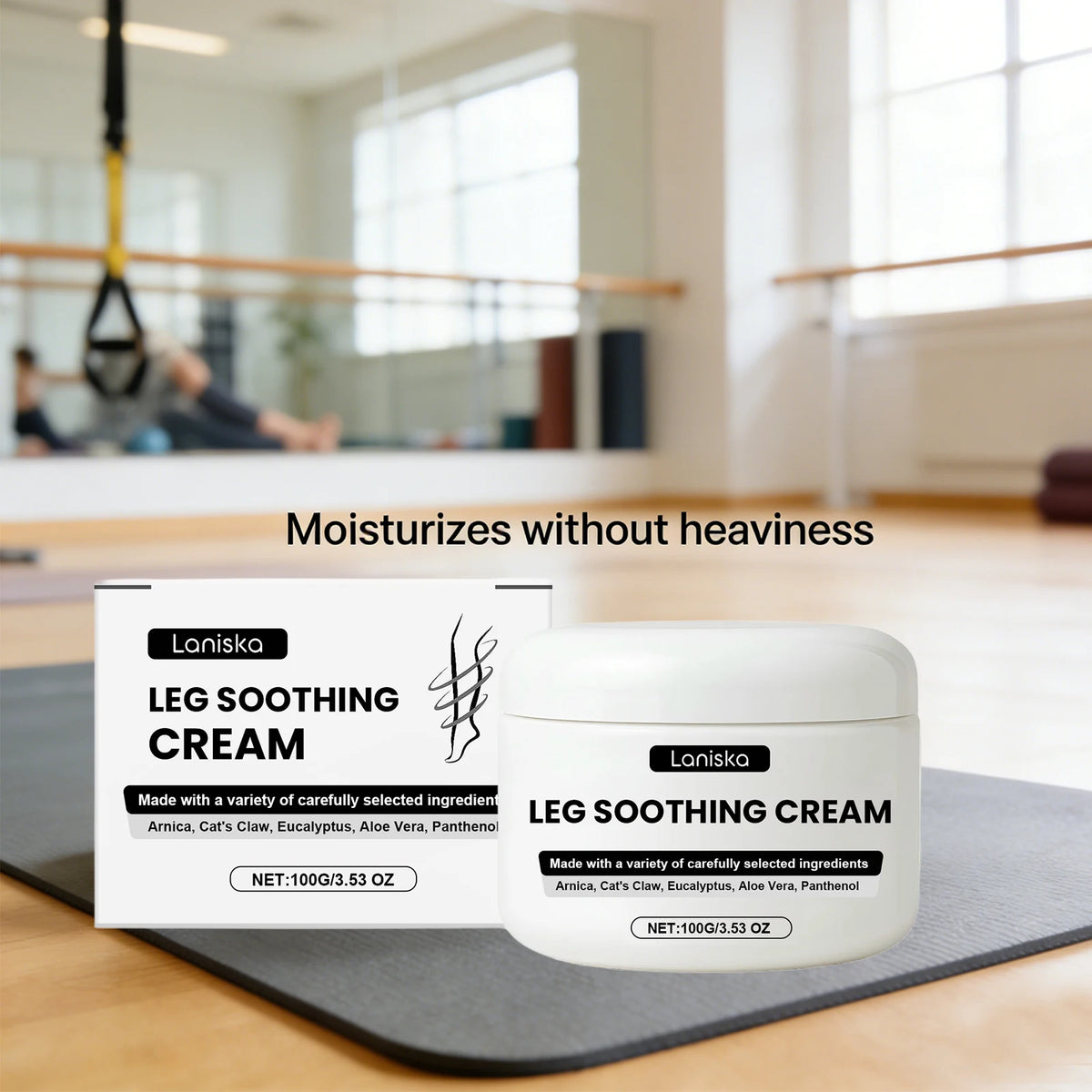 Soothing Leg Massage Cream for Muscle Relief and Daily Recovery