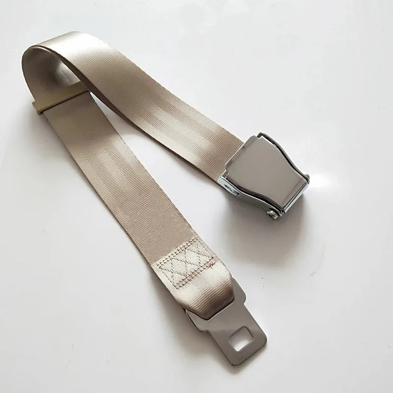 Adjustable Airplane Seat Belt Extender for Comfortable Travel