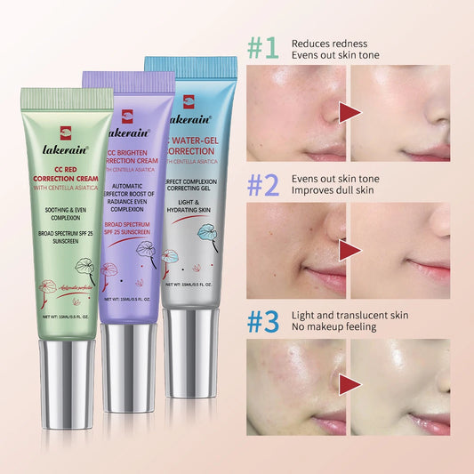 Color Correcting CC Cream with Centella Asiatica for Natural Coverage