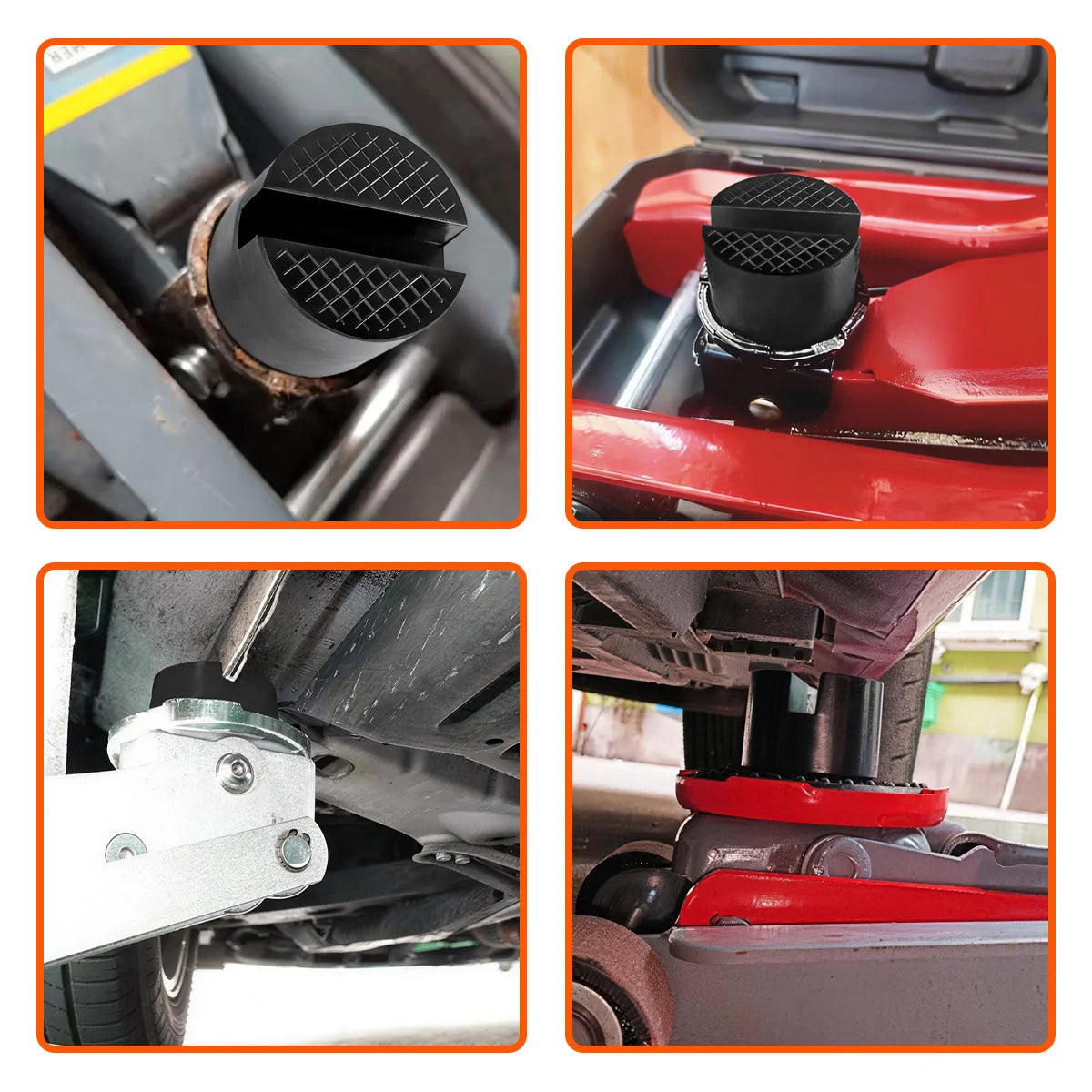 Universal Jack Rubber Pad for Car Chassis Protection