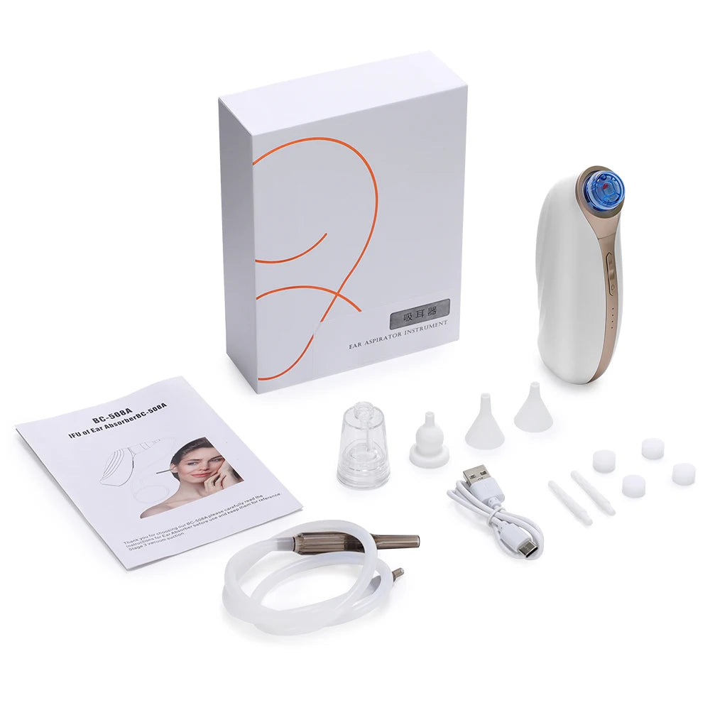 Electric Earwax Removal Vacuum and Cleaner Tool - 14