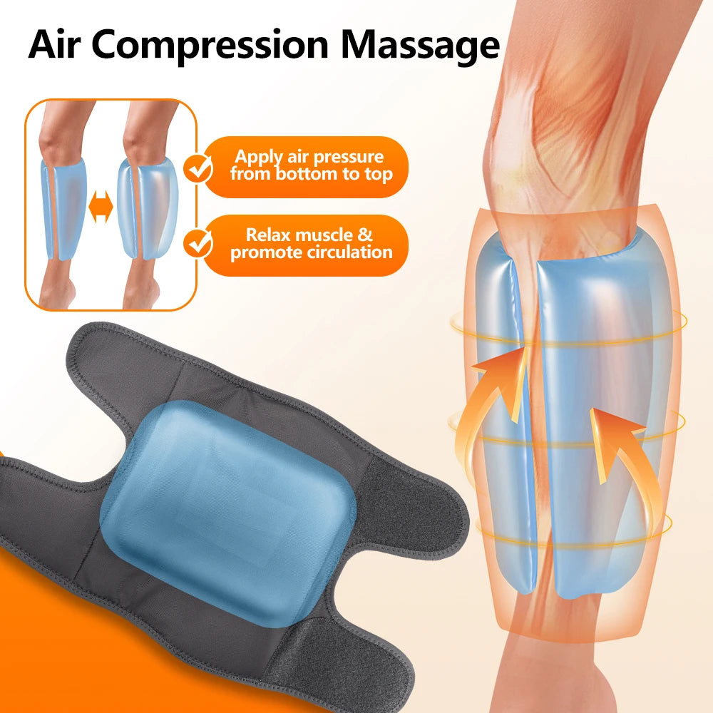 Wireless Heated Air Compression Leg Massager - 2