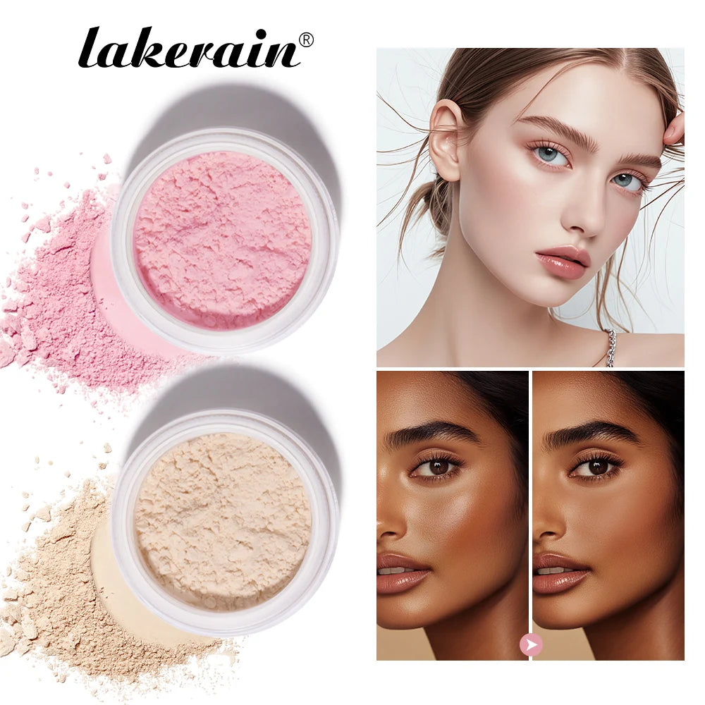 Matte Oil-Control Loose Setting Powder for Flawless Makeup