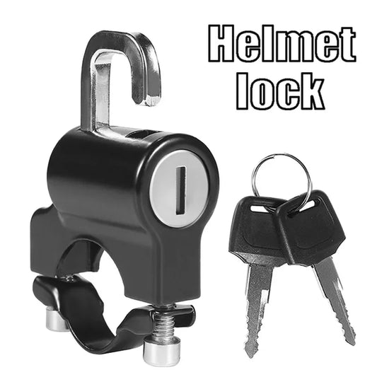 Universal Handlebar Anti-Theft Helmet Lock for Bikes and Motorcycles