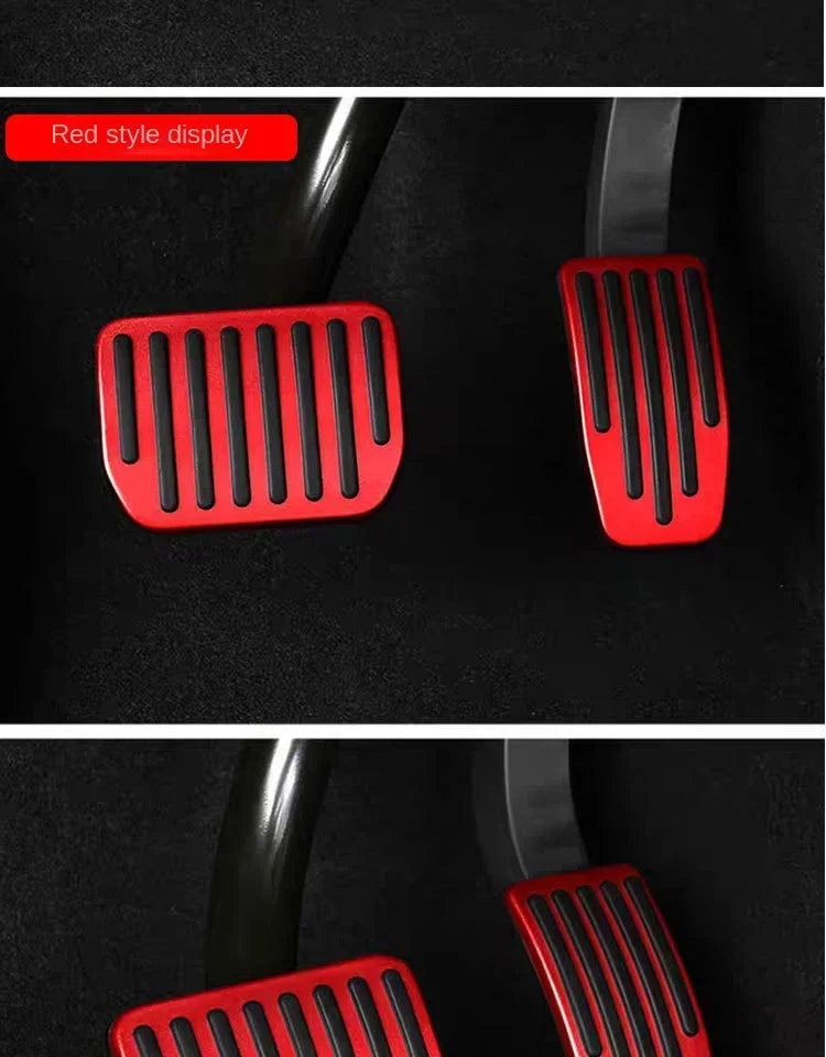 Aluminum Non-Slip Pedal Cover Set for Tesla Model 3 and Model Y - 16