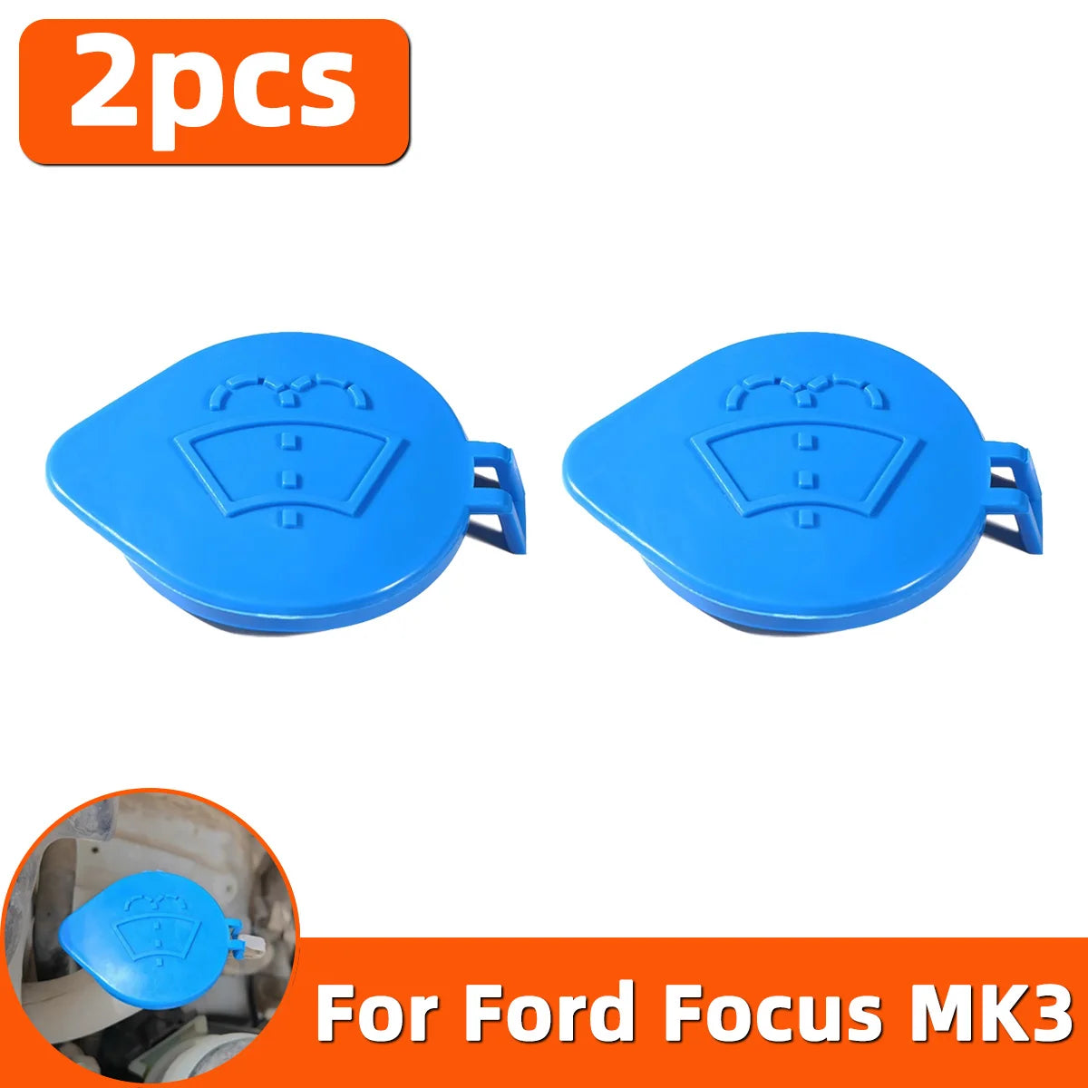 Windshield Wiper Washer Fluid Reservoir Cap for Ford Focus MK3