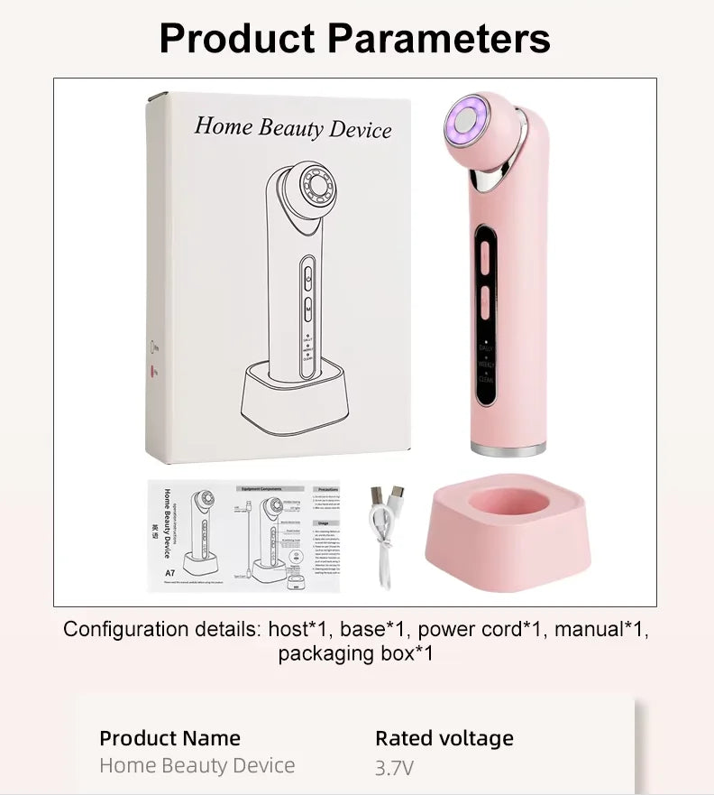 3-in-1 LED Photon Eye Facial Massager for Puffiness and Fine Lines - 16