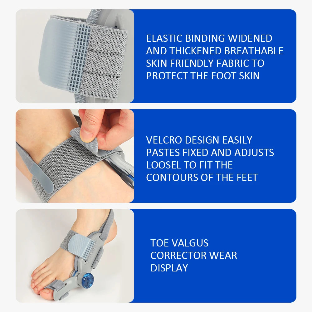 Adjustable Bunion Corrector and Toe Straightener - 11