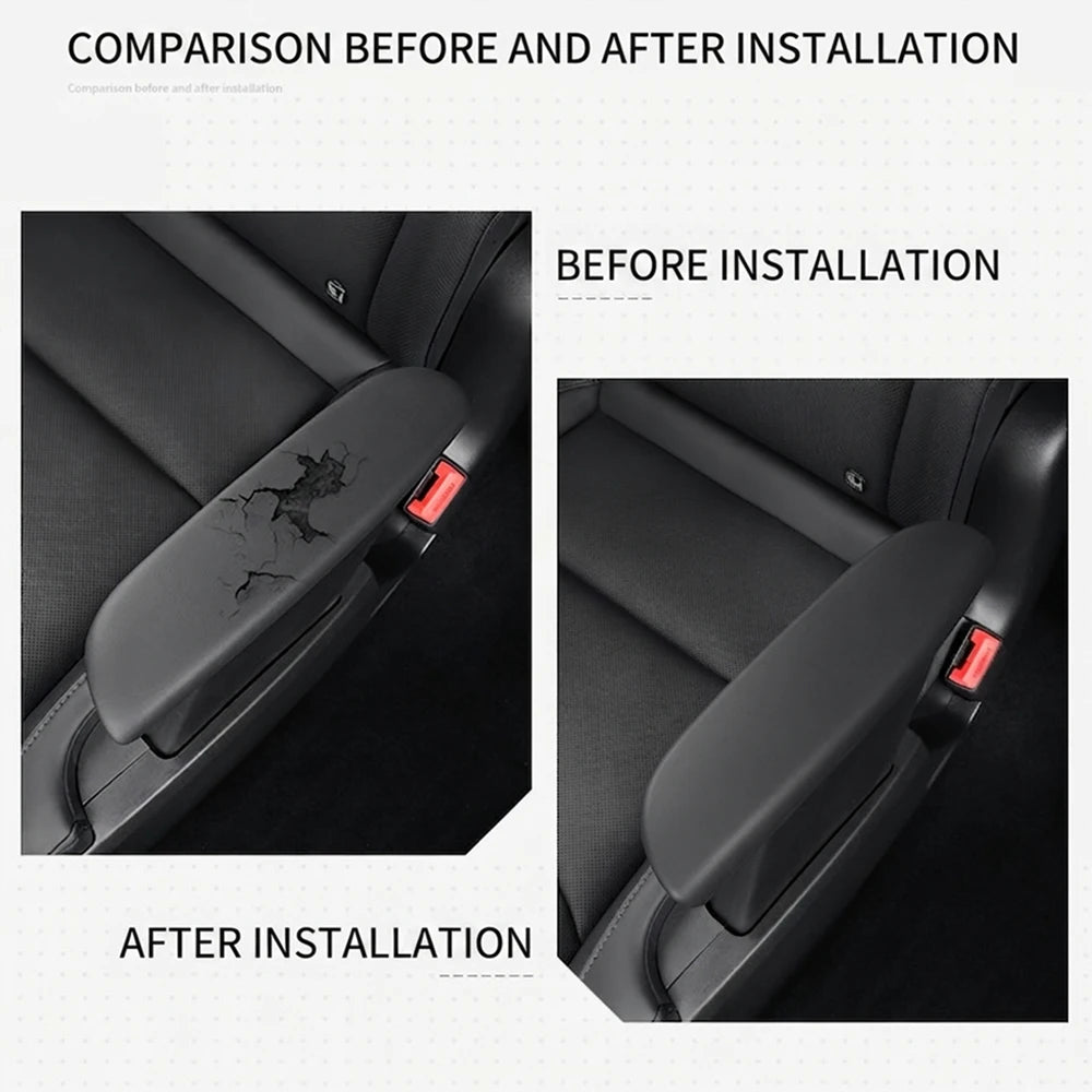 Silicone Armrest Covers for Second Row Seats - 17