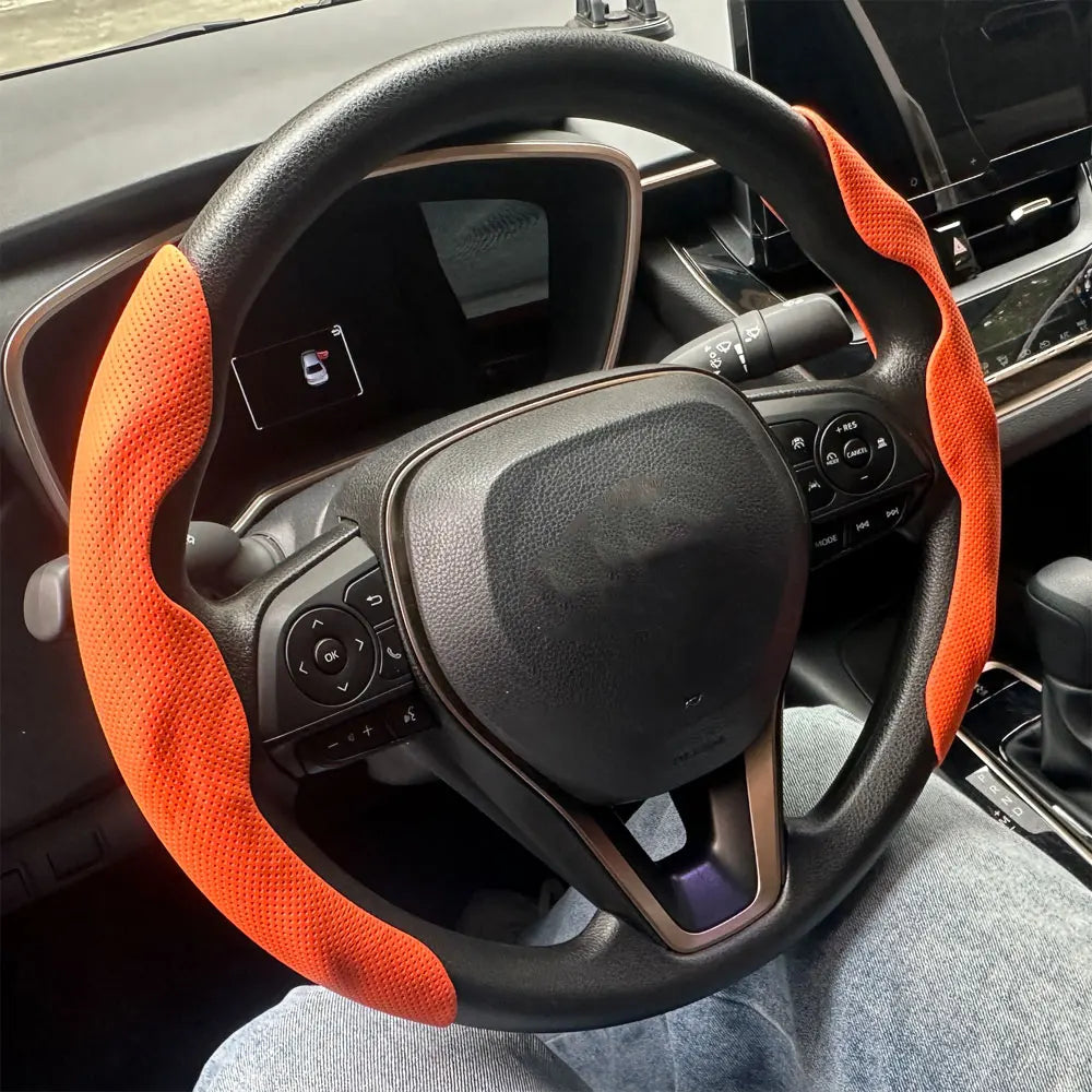 Winter Plush Car Steering Wheel Cover - 10