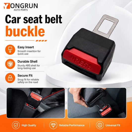 Universal Car Seat Belt Extender and Safety Buckle Clip