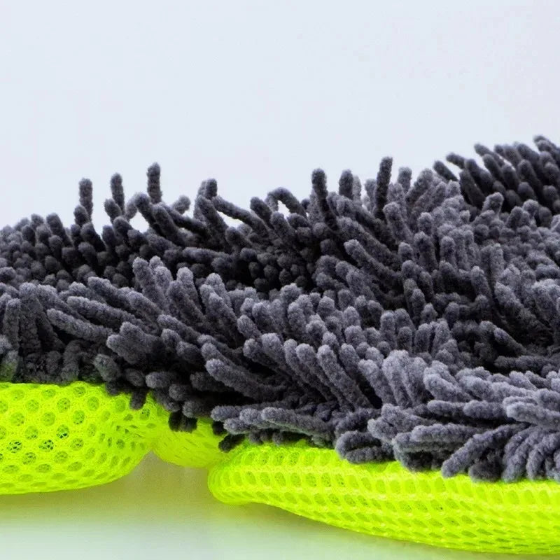 Microfiber Chenille Scratch-Free Car Wash Mitt - 5