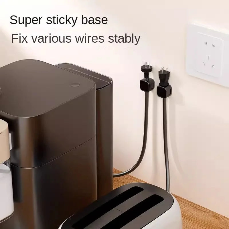Adjustable Adhesive Cable Organizer Clips for Desk and Home - 4